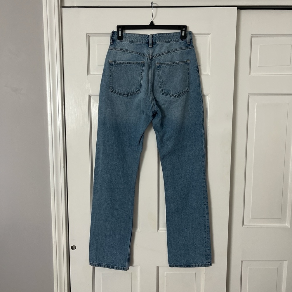 H&M Blue Straight Leg Women Jeans